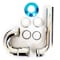Thrifco Plumbing 17 Gauge 1-1/2 Inch x 1-1/2 Inch Chrome Plated Brass Tubular P-Trap 4402802 - alternate 1